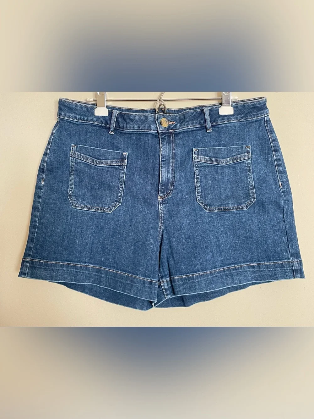 Simply Vera Vera Wang Blue Denim Shorts